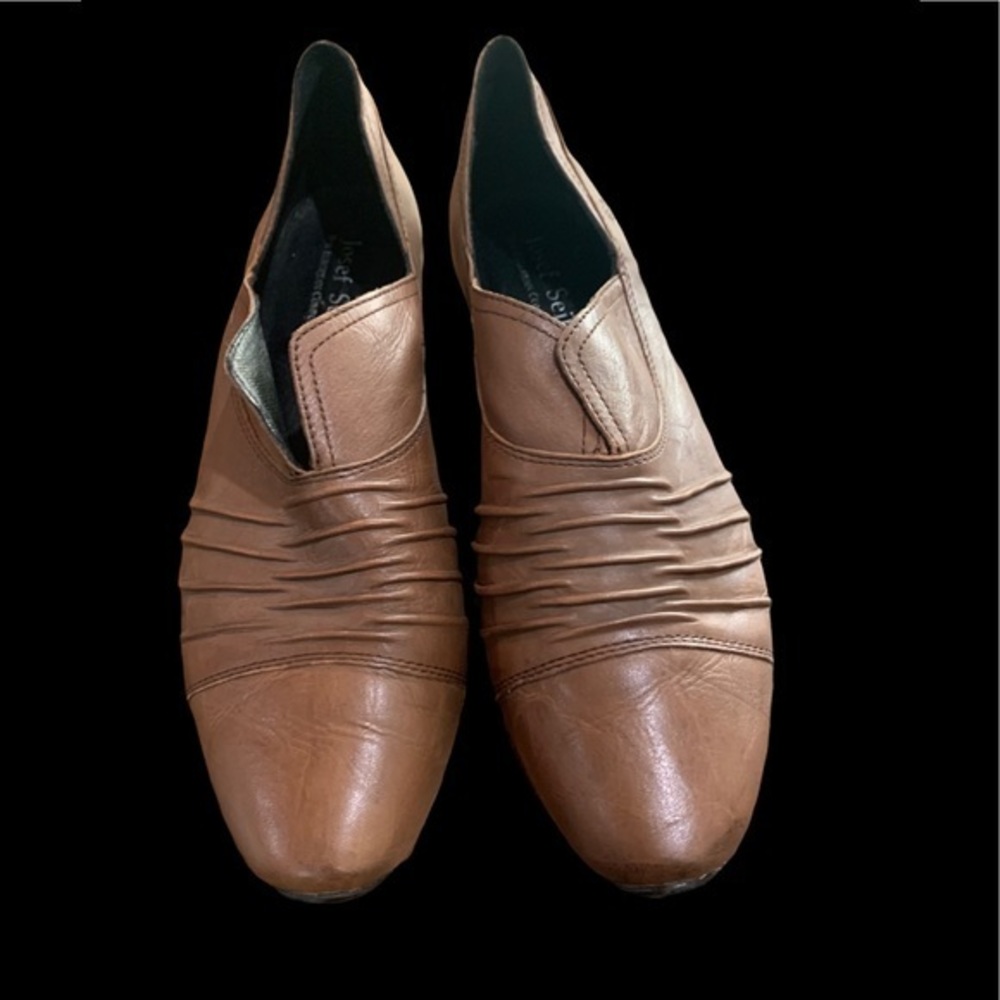 Josef Seibel Brown Leather Shootie- Size EU 41